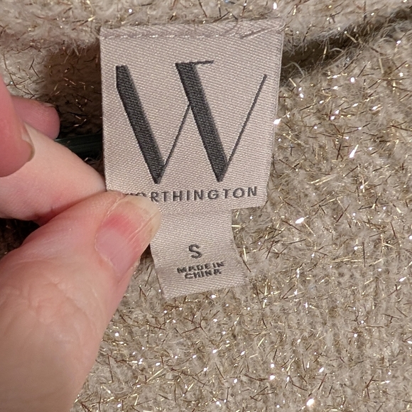 ⭐3/$21⭐Worthington Sparkling Sweater - Picture 3 of 6